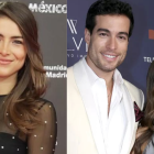 Danilo Carrera y su novia, la joven peruana Camila Velayos