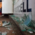 La explosión alcanzó a algunos locales de La Bahía.