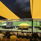 Unos 300 socios de los 6.051 habilitados asistieron a la Asamblea de Barcelona SC.