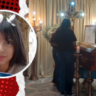 En su vivienda en el barrio Virgen del Carmen en el cantón La Libertad velaron a la estudiante Daniela Figueroa, víctima del ataque armado fuera de la universidad donde estudiaba.