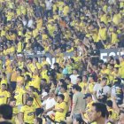 La hinchada de Barcelona SC salió mega feliz con el 2-0 ante Emelec.