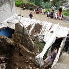 Cinco familias perdieron sus viviendas por el colapso de la ladera. Se evalúa su reubicación