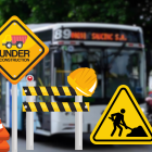 Los guayaquileños deberán tomar rutas alternativas debido al cierre de calles en el centro para obras de rehabilitación vial