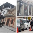 Los habitantes conviven con temor, mientras van reparando los daños. La Policía ejecuta operativos.