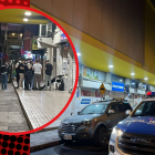 A la víctima la sorprendieron cuando estaba sentada, al pie del local que custodiaba.