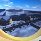 El Mallnumental estará junto al estadio Monumental de Barcelona SC.