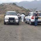 La Policía realizó el levantamiento de los cuerpos, la mañana de este 25 de mayo.