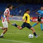 Mary Granja (d) fue una de las jugadoras más destacadas de la Tri en el Sudamericano Sub 17