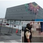 El cuerpo quedó tendido en la calzada y luego fue llevado hacia el laboratorio de Criminalística.