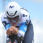 El ciclista Jefferson Cepeda, del Movistar Team, se ubica en el puesto 60 de la clasificación general.