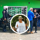 Los agentes policiales desplegaron varias acciones para ubicar a la funcionaria.