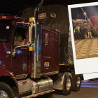 La droga estaba camuflada en la estructura de un remolque interceptado por la Policía en Tulcán.