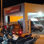 Los heridos fueron llevados a una casa de salud.