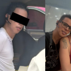 Esta fue la foto (izquierda) con la que la Fiscalía del Estado de Jalisco dio a conocer que Álex Marín fue capturado.