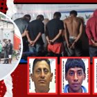 Los cinco sospechosos del crimen de los tres tricimoteros en Pascuales.