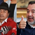 Este miércoles 28 de mayo, Leonidas Iza visitó a Pabel Muñoz.