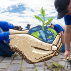 Voluntarios de Fundación Telefónica devuelven el color a espacios históricos del Centro.