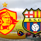 Aucas recibe al Barcelona SC en el estadio Gonzalo Pozo Ripalda, más conocido como Chillogallo.