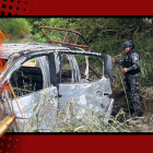 Identificaron a los cinco calcinados hallados en Pile, Montecristi, provincia de Manabí.