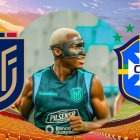 Moisés Caicedo listo para el partido de Ecuador vs Brasil.