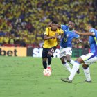 Ecuador y Brasil empatan en el estadio Monumental.