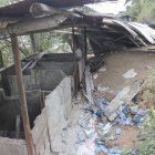 El lugar es de difícil acceso y está ubicado en una colina, desde donde se ve a lo lejos Socio Vivienda.