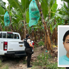 Tierra removida y fetidez alertaron a agricultores.  Agentes desenterraron el cadáver de Dayana Torres.