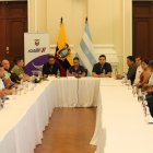 Comerciantes de la Bahía se reunieron con la Gobernadora del Guayas.