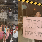 Hermanos en la fe, amigos y familiares de José Londo se reunieron en la iglesia en la que él se congregaba para exigir justicia.