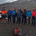 Los excursionistas fueron rescatados la tarde de este 8 de junio.