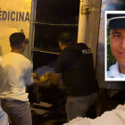 La madre se movilizó a la morgue del cantón para cumplir los trámites mortuorios.