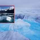 El derretimiento de la capa de hielo de Groenlandia, 17 veces más rápido que el promedio, resalta los efectos del cambio climático.