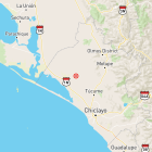 Temblor hoy se sintió en Ecuador, pero se registró en Perú.