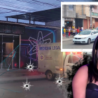La venezolana fue baleada cuando empezaba la jornada en el local de diversión nocturna.