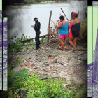 El macabro hallazgo generó alarma en moradores del recinto.