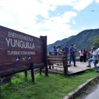 El mirador es uno de los mayores atractivos de Yunguilla. Está en constante mantenimiento.