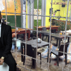 Santiago  Rodríguez Zambrano y su guardaespaldas Álvaro Gámez Quintero fueron atacados en un restaurante.