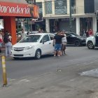El robo al estilo sacapintas ocurrió en pleno centro de Manta.