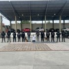 El cargamento de cocaína encontrado por el perro antinarcóticos Pablo.