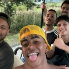 Lamine Yamal y Neymar Jr. (i) disfrutan de sus vacaciones en Brasil.