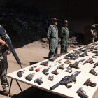Las armas fueron destruidas en la acería Andec, al sur de la ciudad de Guayaquil, bajo supervisión de militares.