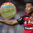 Plata y Bruno Henrique, la dupla sudamericana que puso a Flamengo en ventaja sobre Chelsea.