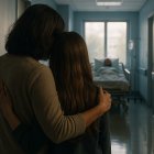 La esposa e hija de Fernando Álvarez esperan con ansias que pueda ser operado y recuperarse.