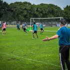 Jorge Célico dirige la práctica de Emelec.