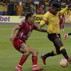 Mushuc Runa y Barcelona SC se enfrentaron el domingo 22 de junio en el estadio Olímpico de Riobamba.