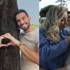 Fernanda Gallardo y Ricardo Blanco en septiembre de 2022