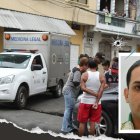 Jonathan Kennide Pazmiño fue asesinado ayer en este lugar. Residía en la cooperativa Siete Lagos.