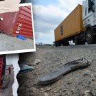 En este lugar fue aplastada la mujer.