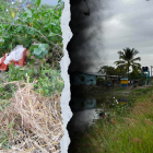 Moradores creen que el cuerpo fue abandonado en la madrugada.