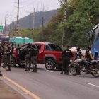 - Militares y policías estuvieron presentes en el procedimiento luego de la persecución